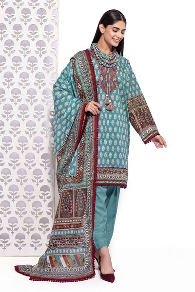 Lawn | Embroidered | Fabrics 3 Piece | GBP 12.50