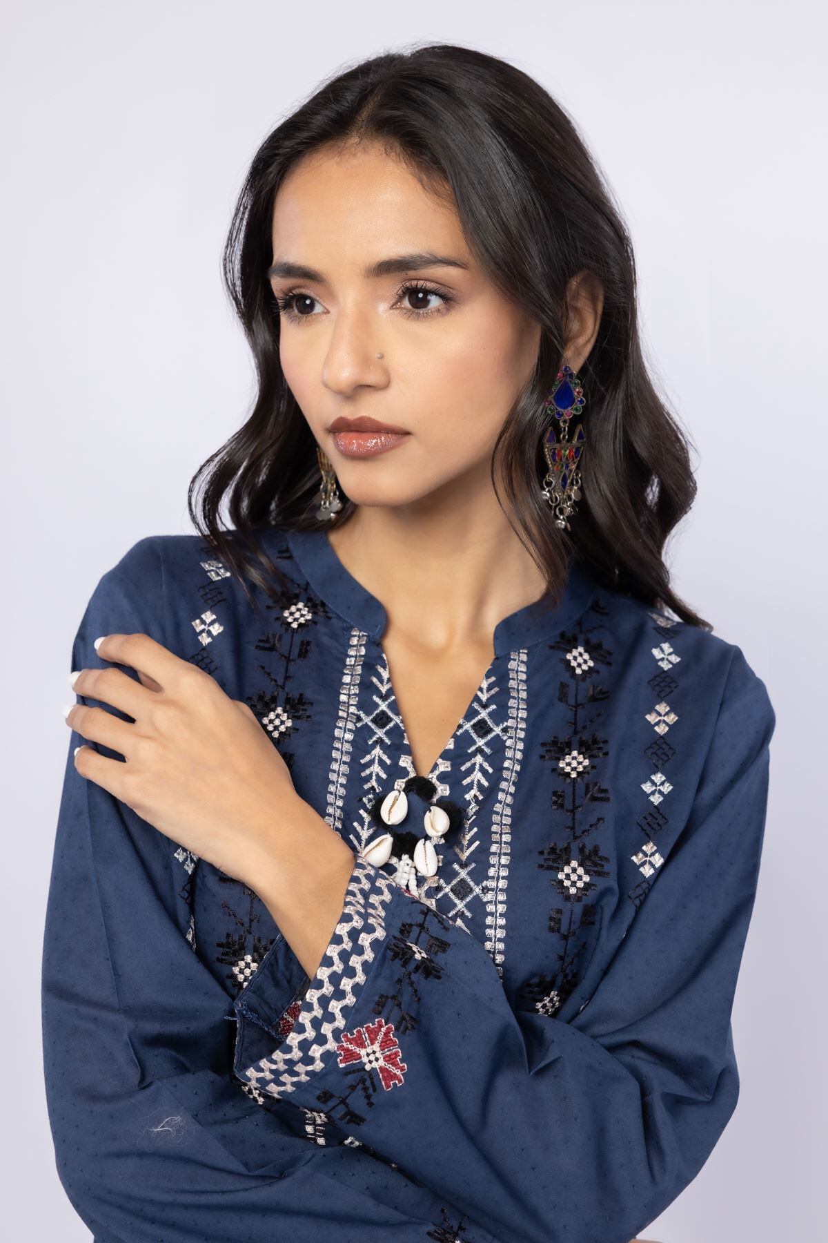Buy Kurta | 0.0 N/A | 25-09-9S2-06TA-VG_MULTI | Khaadi United Kingdom