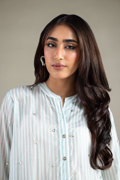 Embroidered | Raw Silk | Shirt | GBP 9.00