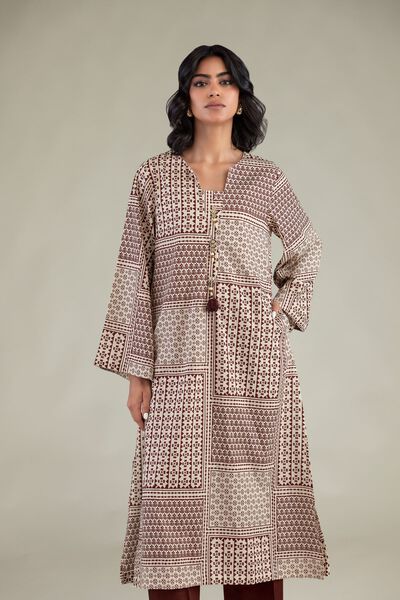 Printed | Cambric | Cambric Longline Kurta | GBP 21.00