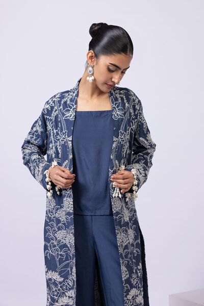 Embroidered | Viscose Oak Silk | Jacket | GBP 100.00