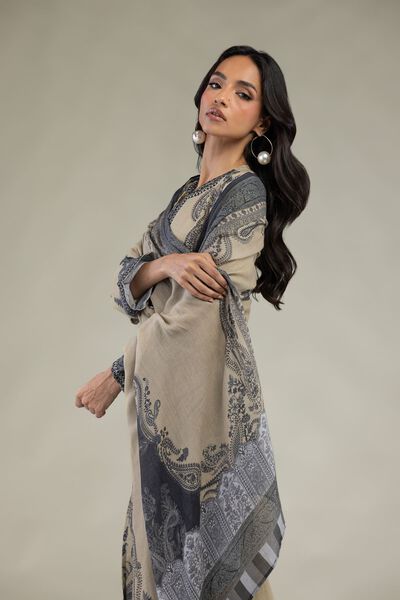 Embroidered | Textured Lawn | Paisley Tailored Set | GBP 65.00