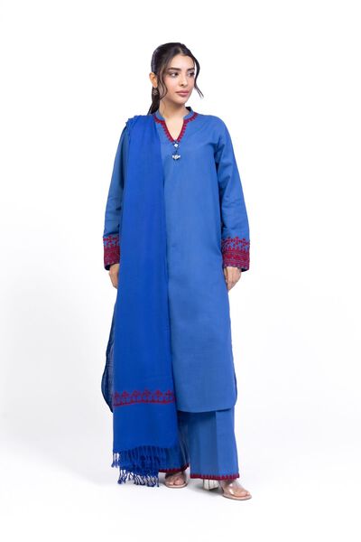 Embroidered | Heavy Textured Cotton | Pants | GBP 12.00