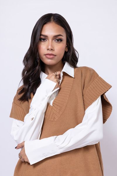 Dyed | Viscose Polyester Nylon | Sweater | GBP 6.00