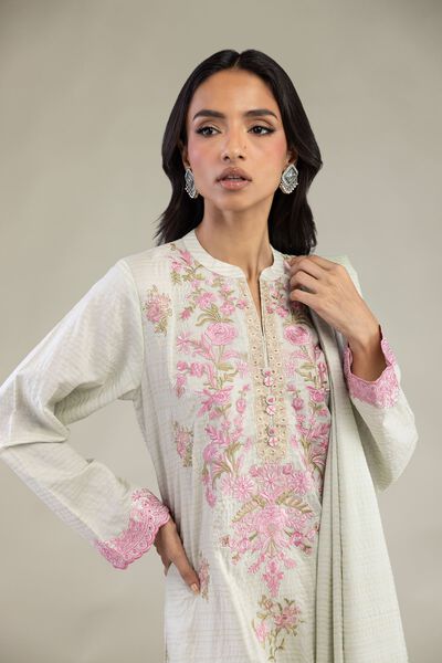 Embroidered | Messuri Dobby | Messuri Tailored 3-Piece | GBP 75.00