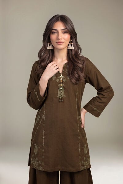 Embroidered | Heavy Textured Cotton | Kurta | GBP 35.00