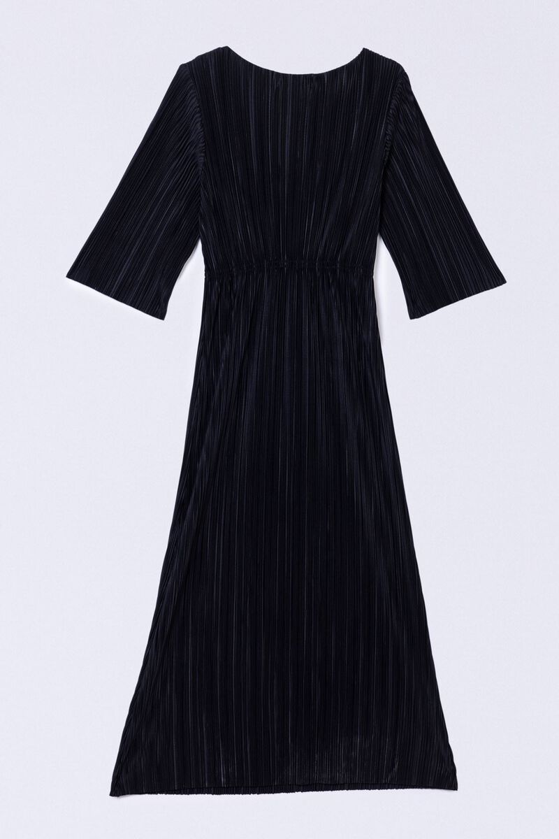 Dyed | Pleated Georgette | Maxi Dress | null