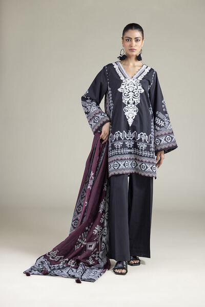 Embroidered | Lawn | Fabrics 3 Piece | GBP 24.50