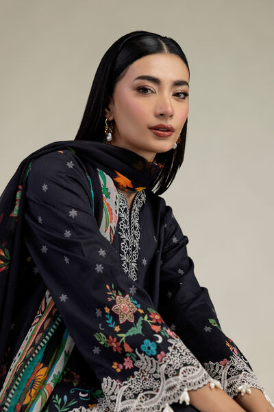 Embroidered | Cambric | Fabrics 3 Piece | GBP 50.00