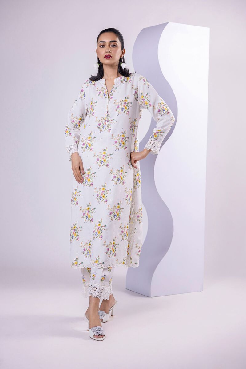 Embroidered | Russian Raw Silk | Kurta | GBP 50.00