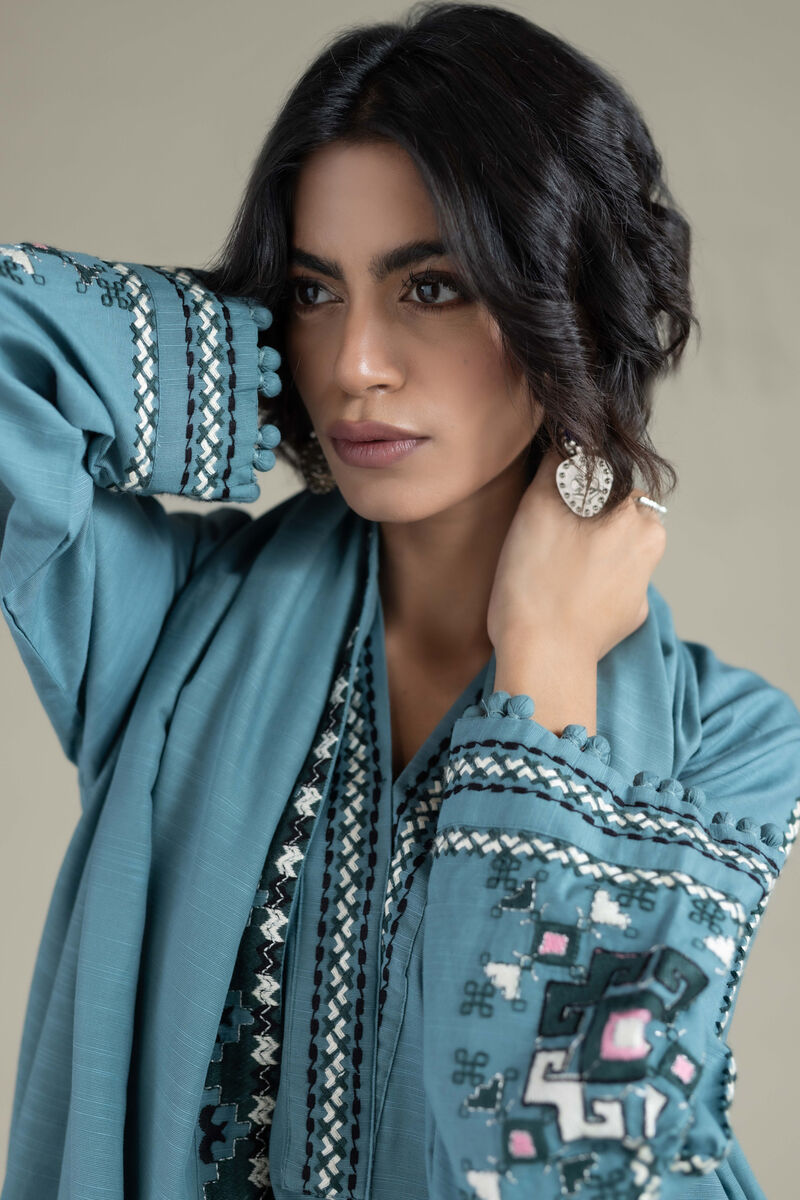 Embroidered | Khaddar | Kurta | null