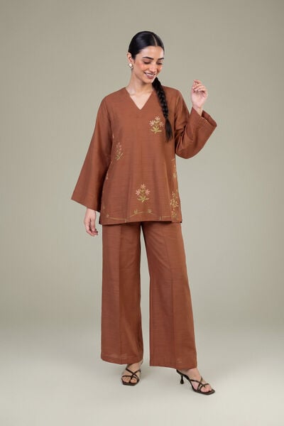 Embroidered | Light Khaddar | Light Khaddar Pants | GBP 25.00