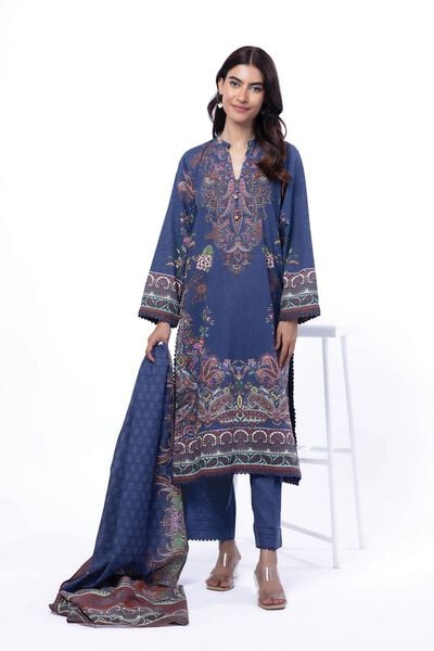 Printed | Karandi | Fabrics 3 Piece | GBP 35.00