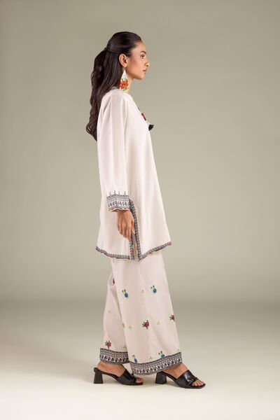 Embroidered | Cambric | Summer Floral Pants | GBP 20.00