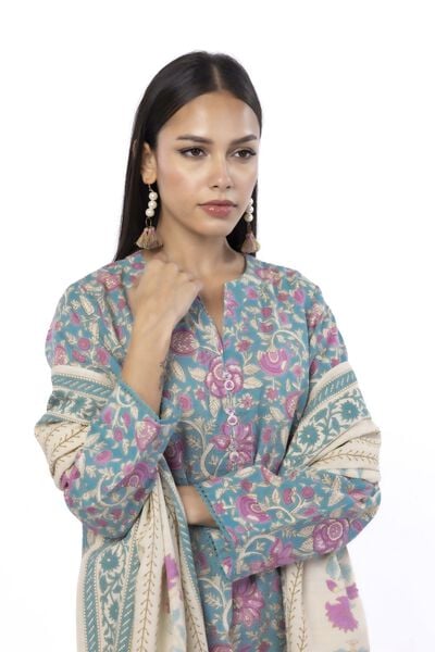 Printed |Khaddar | Fabrics 3 Piece | GBP 12.50