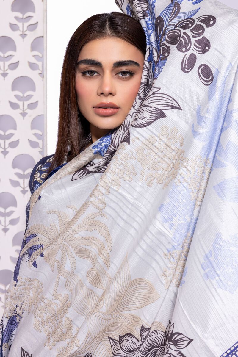 Embroidered | Tusser Silk | Dupatta | GBP 7.50