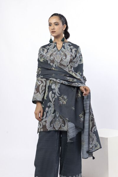 Embroidered | Light Khaddar | Fabrics 3 Piece | GBP 30.00