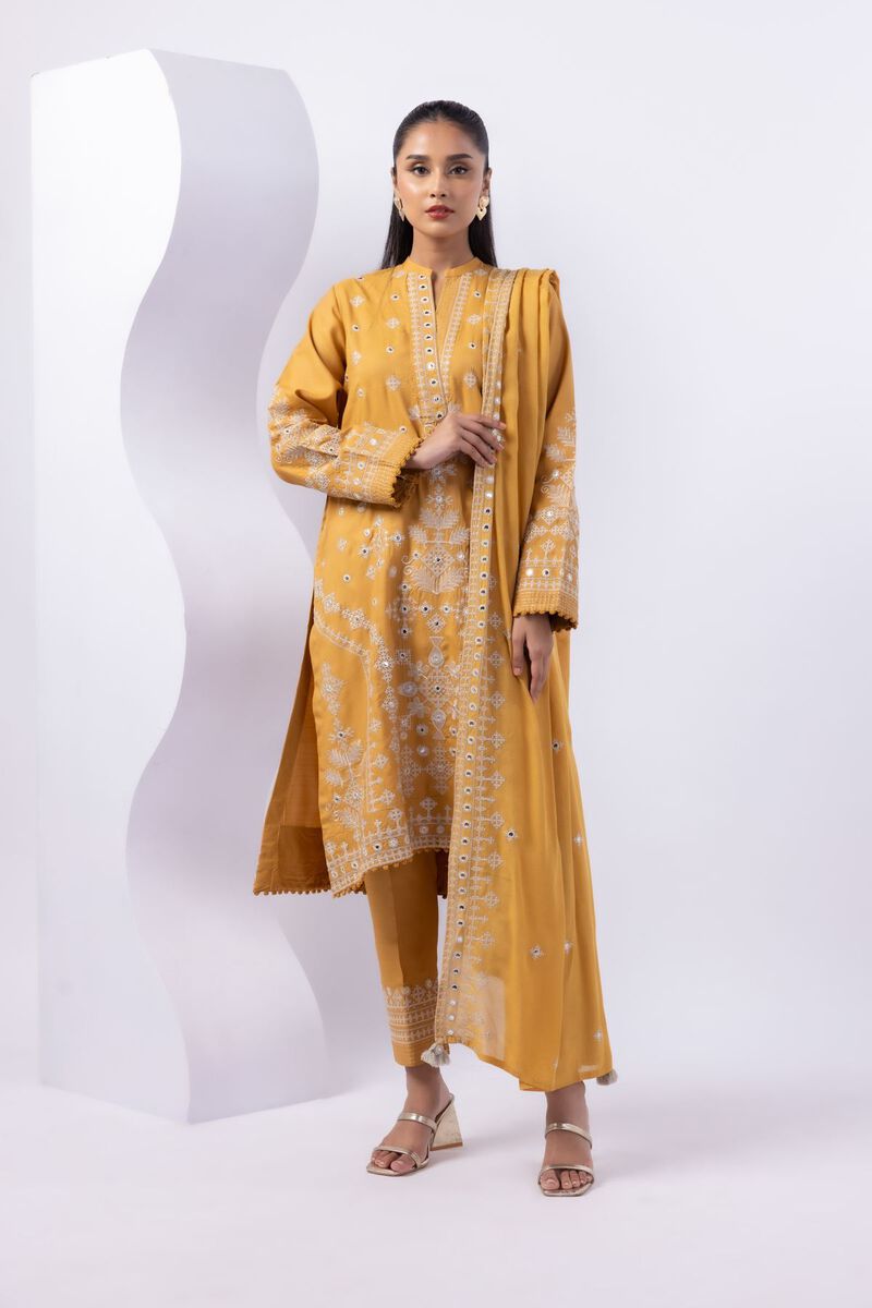 Dyed | Light Thai Silk | Dupatta | GBP 25.00