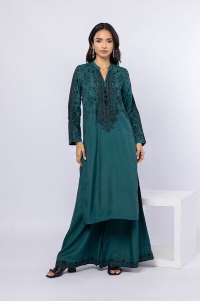 Embroidered | Russian Raw Silk | Kurta | GBP 45.00