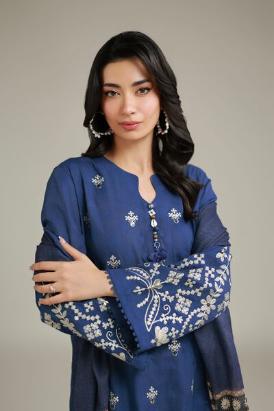 Embroidered | Broshia | Tailored 3 Piece | GBP 70.00