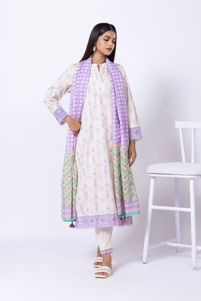 Embroidered | Crosshatch Poplin | Kurta | GBP 30.00