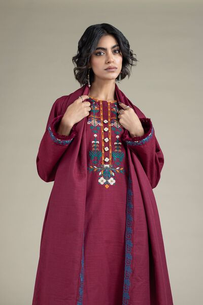 Embroidered | Textured Cotton | Dupatta | GBP 17.00