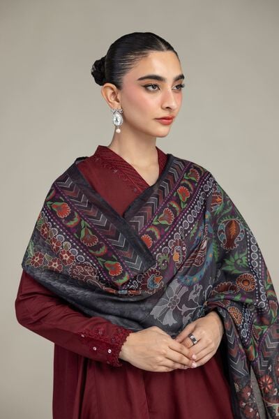 Embroidered | Mesuri | Floral Mesuri Dupatta | GBP 20.00