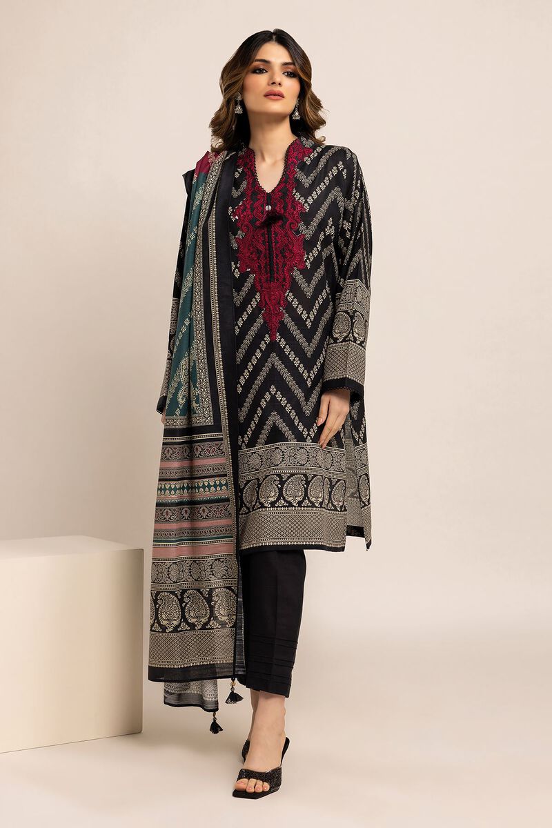 Embroidered | Light Khaddar | Fabrics 3 Piece | null