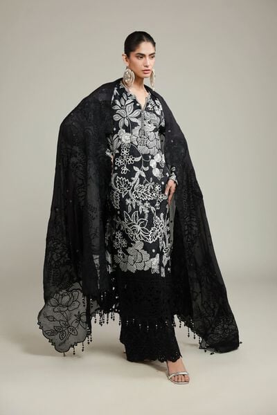 Dyed | Raw Silk | Co-ord 3 Piece | GBP 240.00