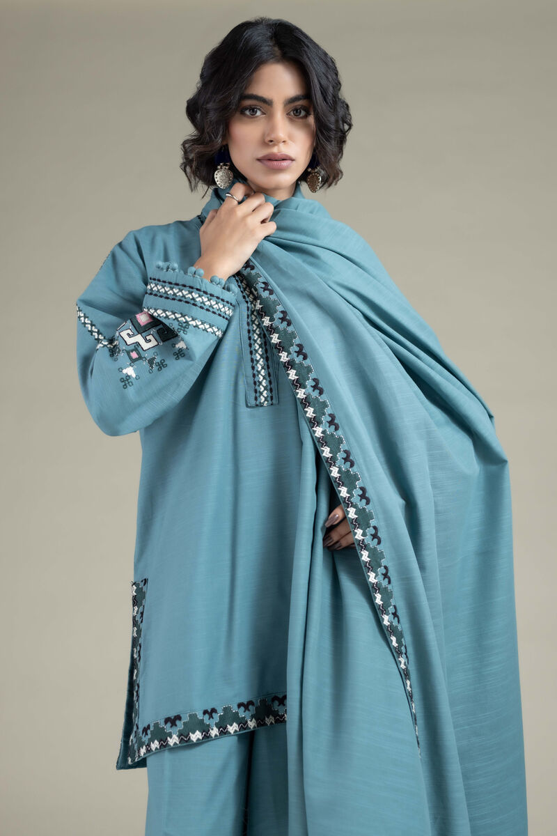 Embroidered | Khaddar | Kurta | null