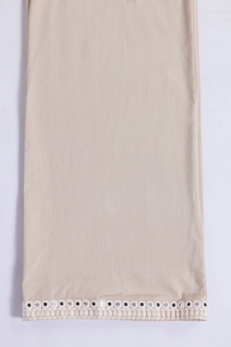 Embroidered | Crosshatch Poplin | Pants | GBP 8.00