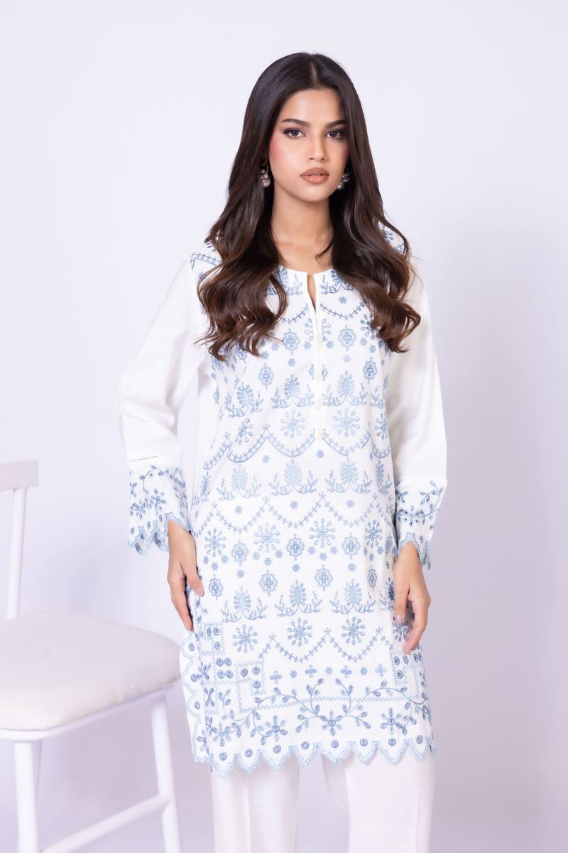 Embroidered | Dull Raw Silk | Kurta | GBP 16.50