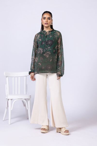 Printed | Georgette Chiffon | Blouse | GBP 7.50