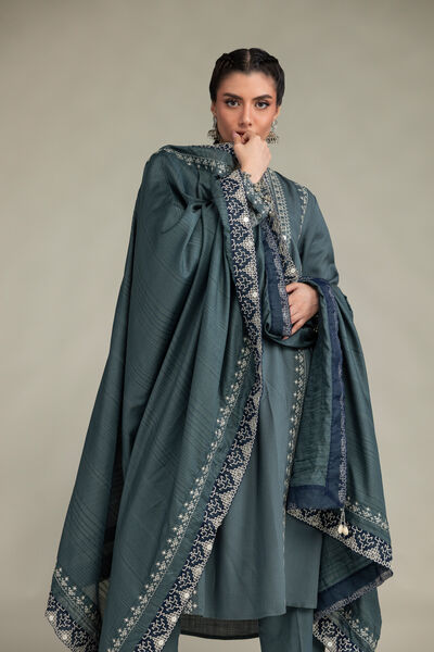 Embroidered | Polyester Silk | Polyster Silk Dupatta | GBP 35.00