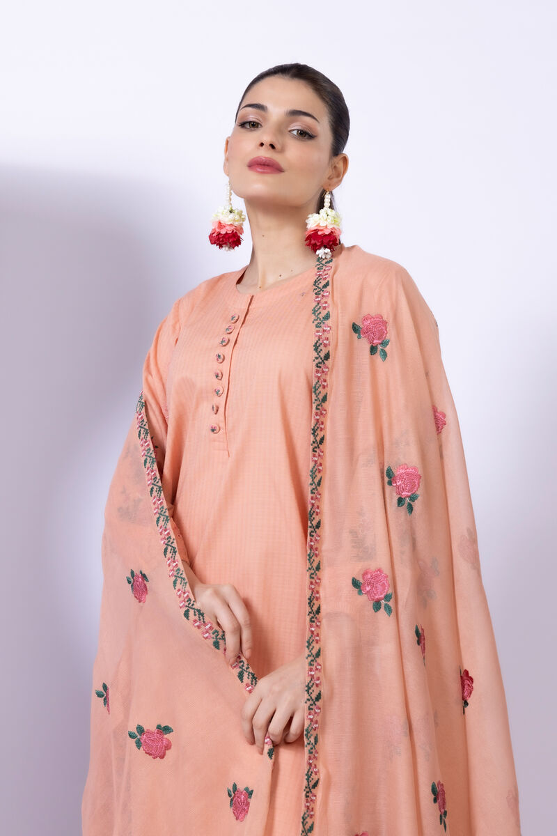 Embroidered | Viscose Polyester Net | Dupatta | GBP 35.00