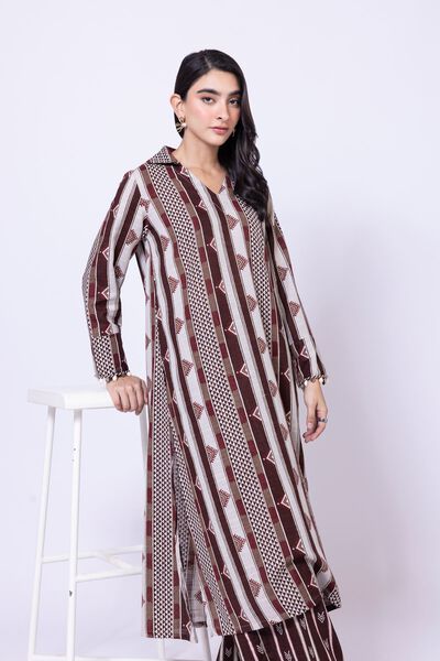 Printed | Khaddar | Kurta | GBP 25.00