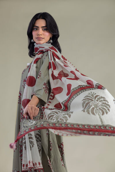 Printed | Lawn | Printed Cambric Dupatta | GBP 25.00