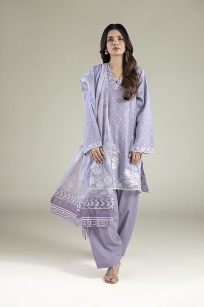 Embroidered | Broshia | Tailored 3 Piece | GBP 70.00