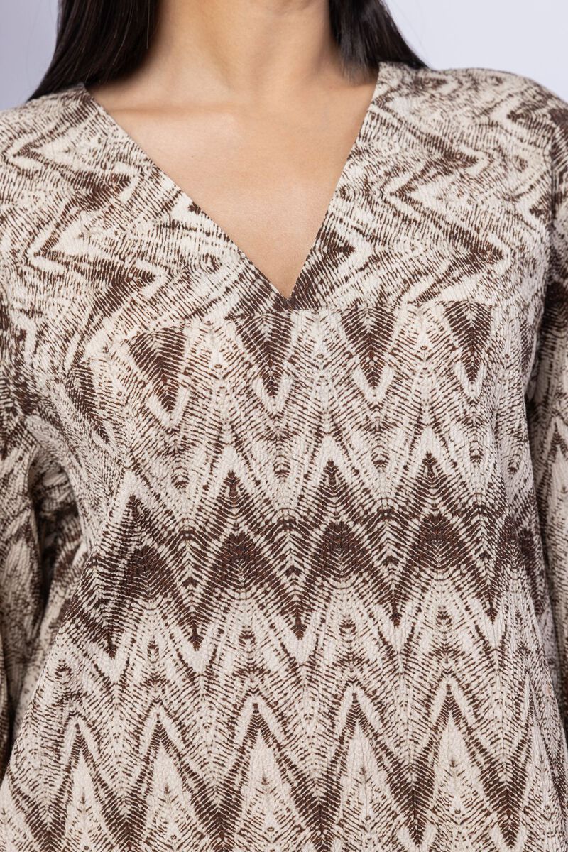 Printed | Ripple Crinkle | 2 Piece Co-ord Set | GBP 12.50