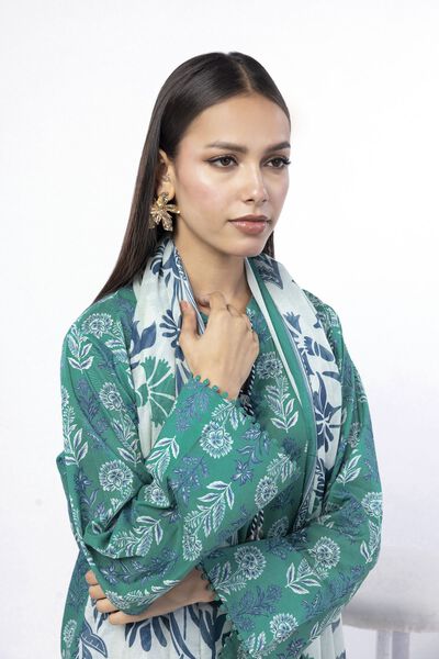 Printed | Lawn | Fabrics 3 Piece | GBP 10.50