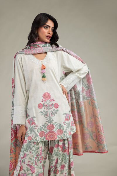 Embroidered | Raw Silk | Kurta | GBP 50.00