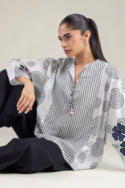 Embroidered | Cambric | White Cambric Shirt | GBP 20.00