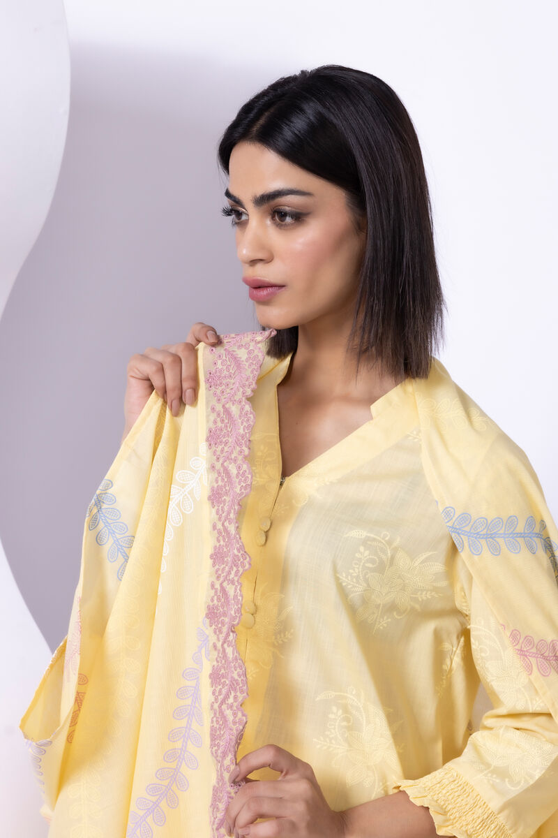 Embroidered | Slub lawn | Dupatta | null