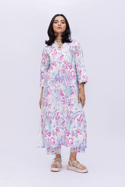 Printed | Ripple Crinkle | Abstract Pants | GBP 4.50