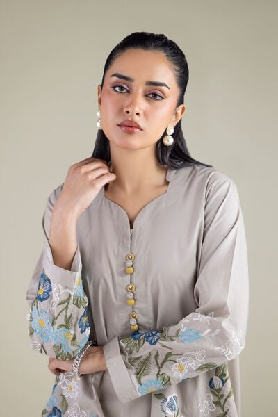 Embroidered | Cambric | Kurta | GBP 30.00