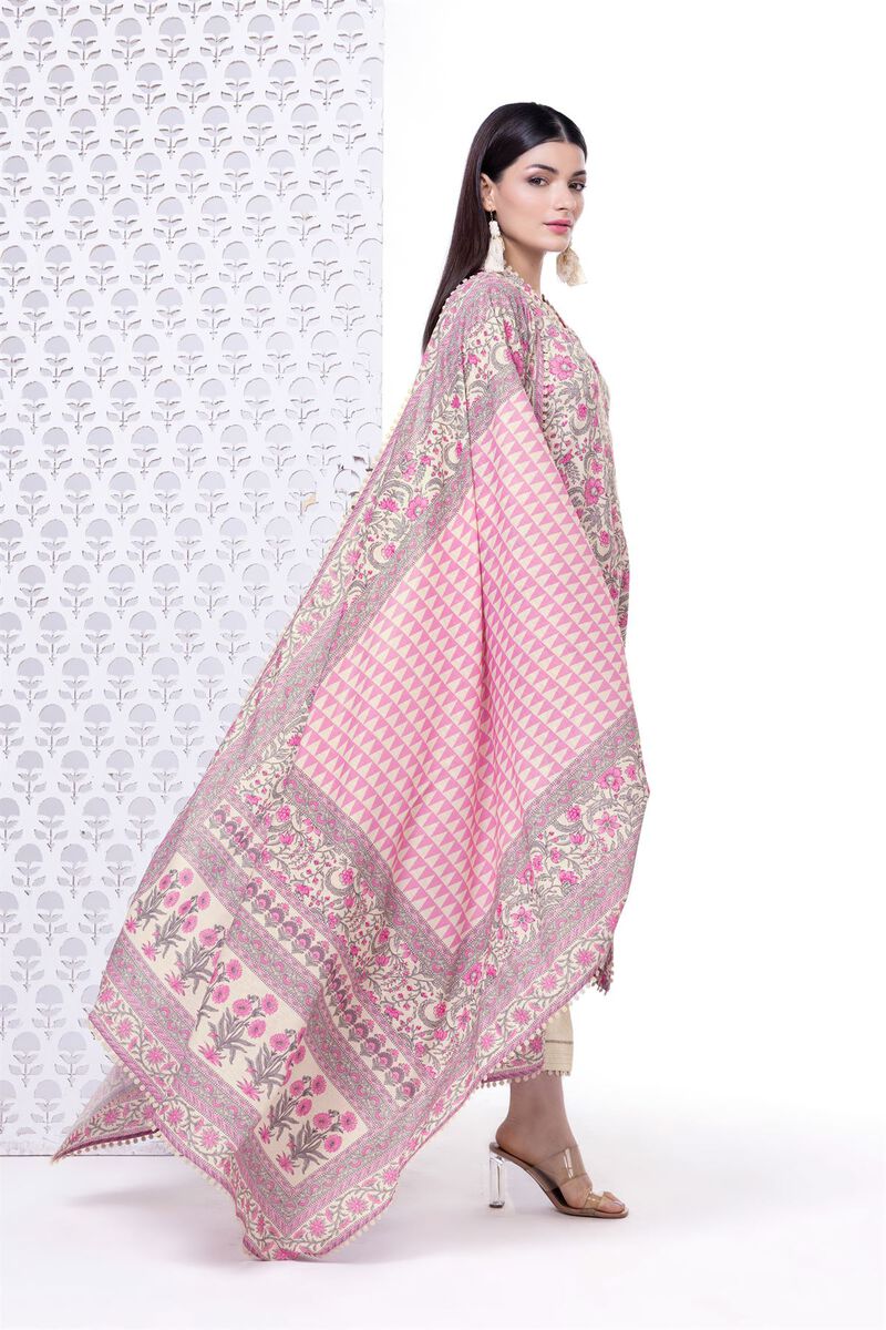 Printed | Karandi | Fabrics 3 Piece | null