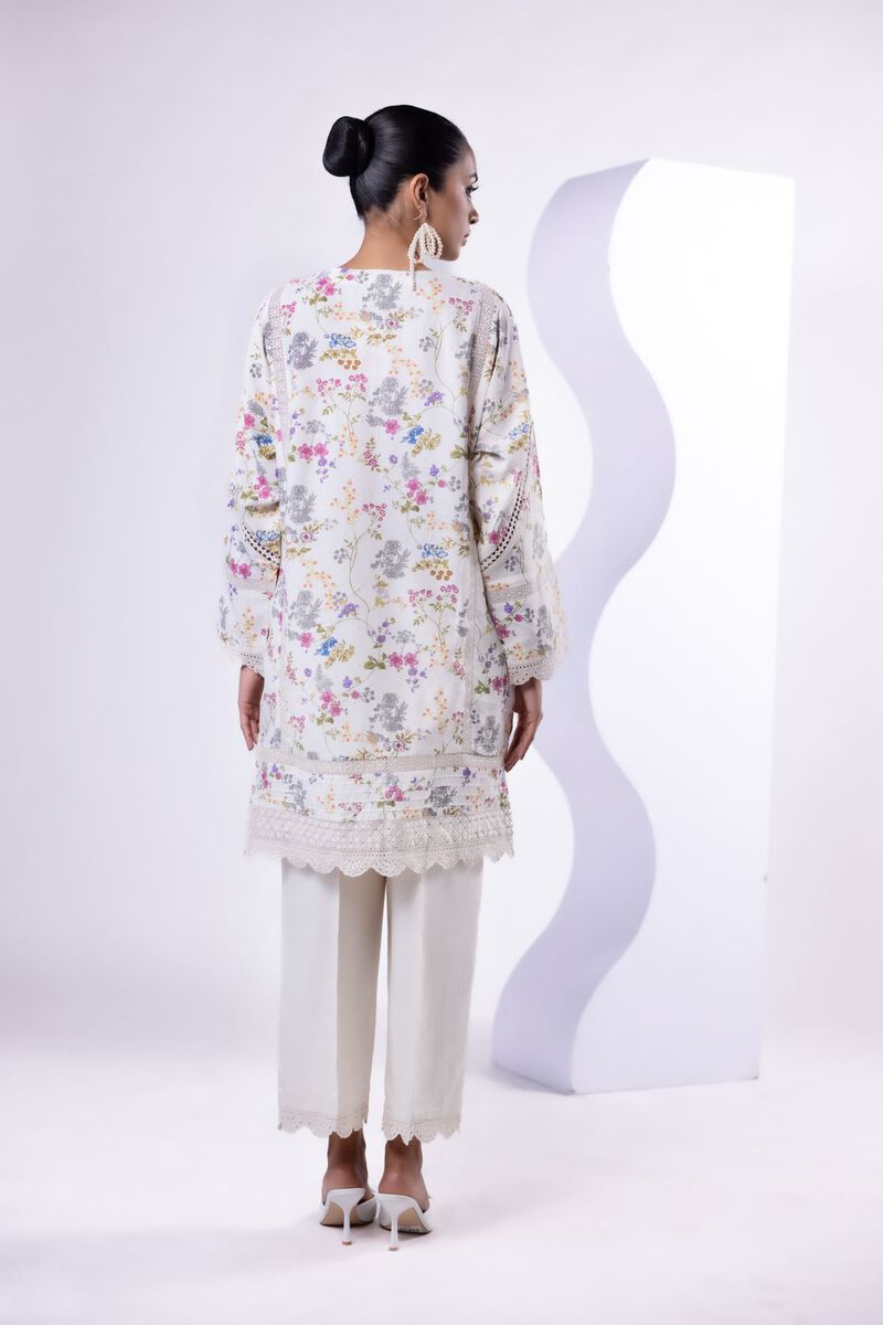 Embroidered | Russian Raw Silk | Kurta | GBP 50.00