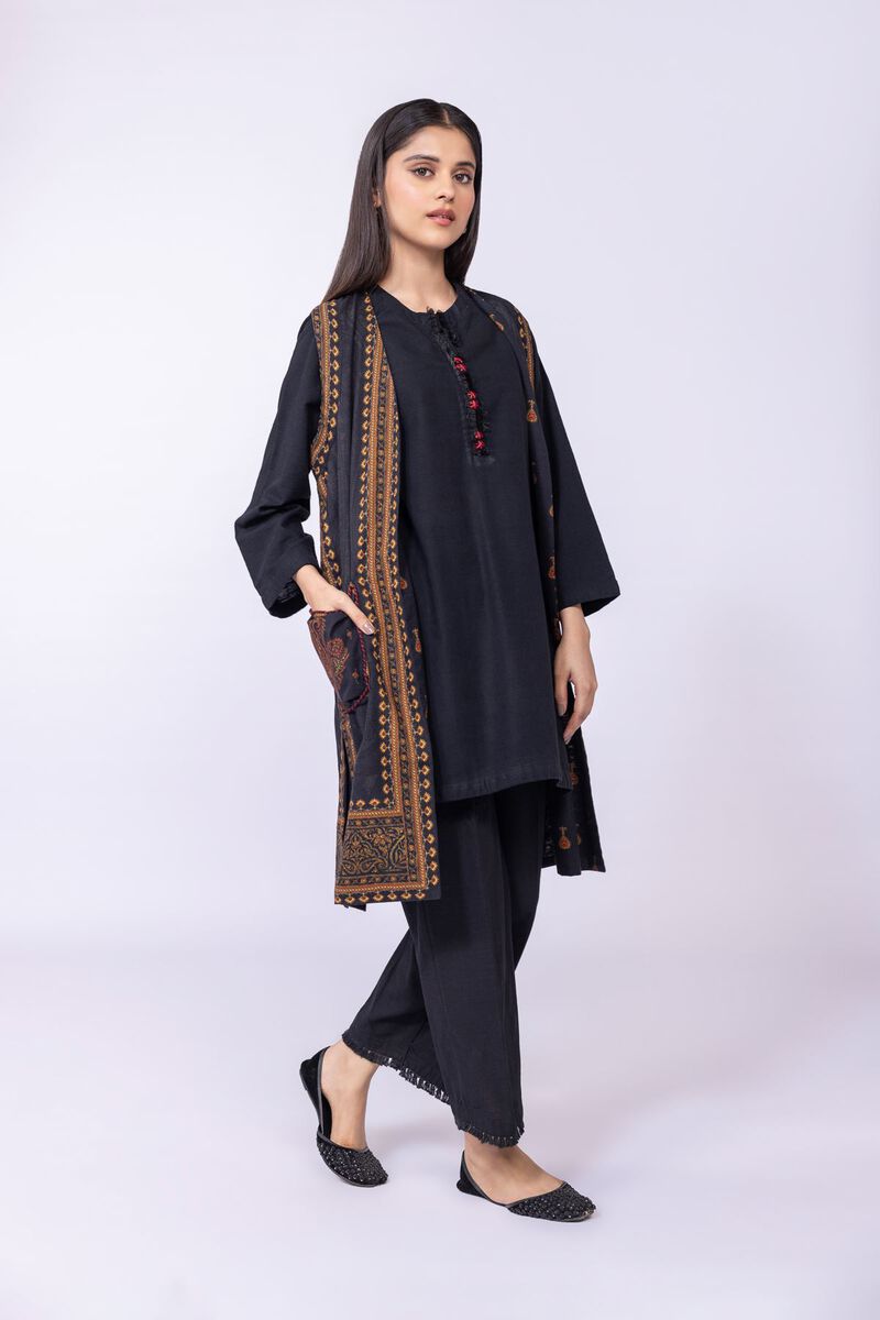 Printed | Khaddar | Jacket | null