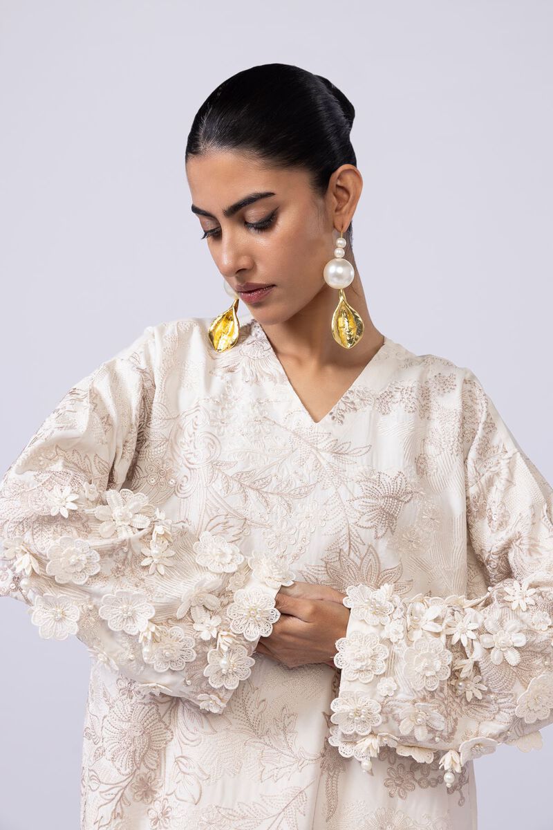 Embroidered | Viscose Oak Silk | Kurta | GBP 100.00