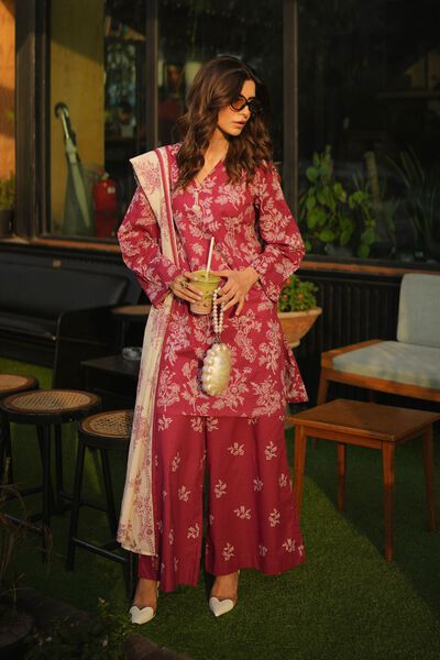 Printed | Lawn | Tailored 3-Piece Lawn | GBP 55.00